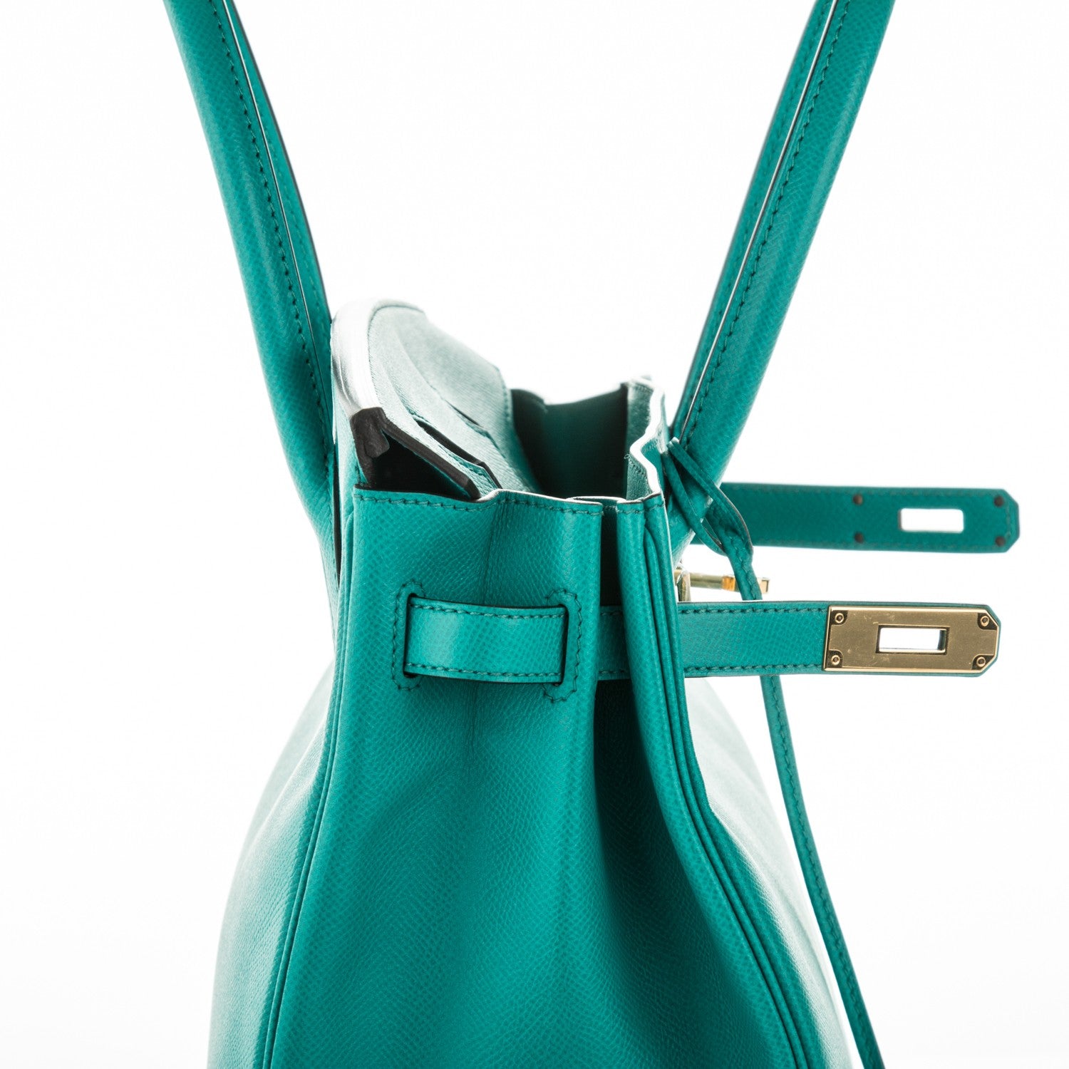 Hermes Epsom Birkin 30 Bleu Paon 18 of 24