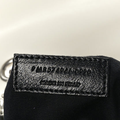 Saint Laurent Calfskin Y Quilted Monogram Medium Loulou Chain Satchel Ivory 7 of 12