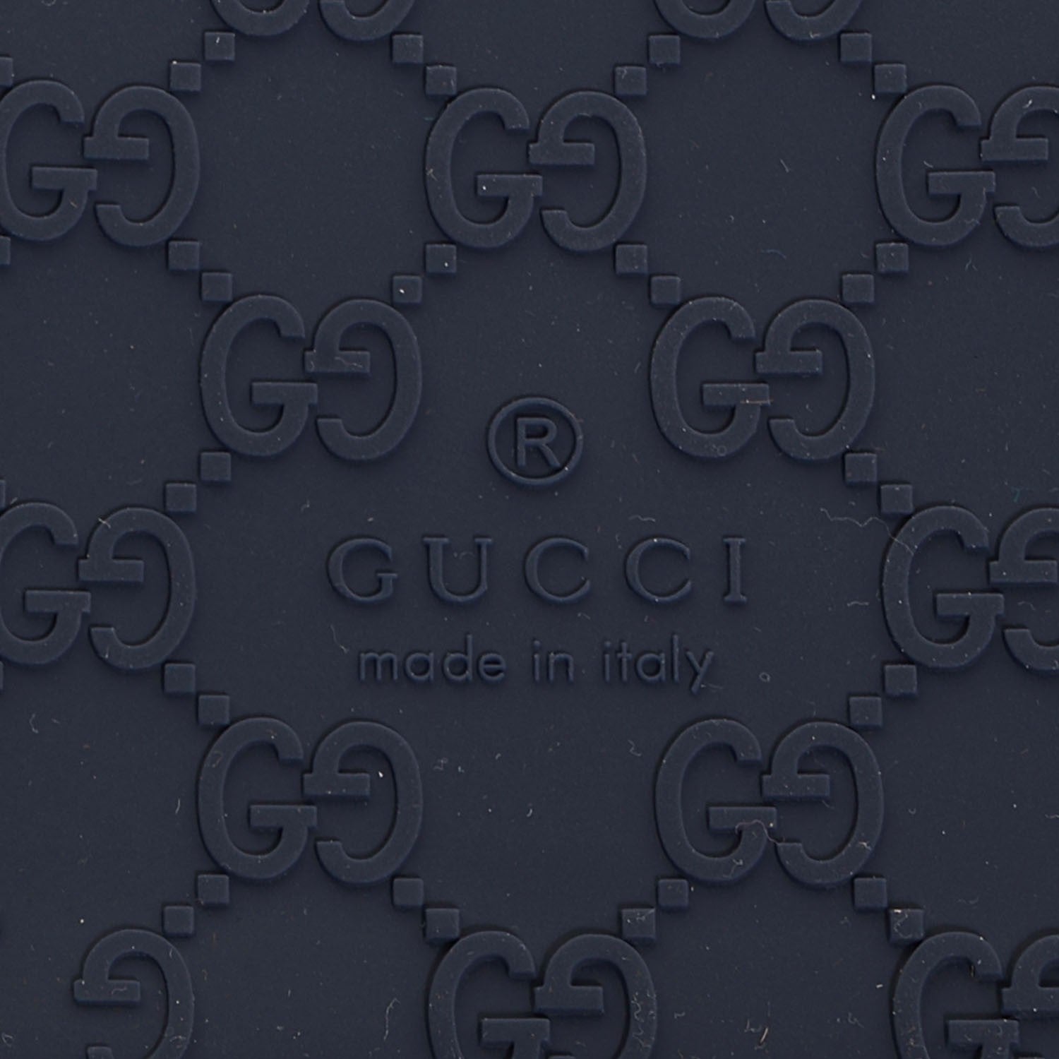 Gucci Rubber Guccissima iPad Case Navy 5 of 5