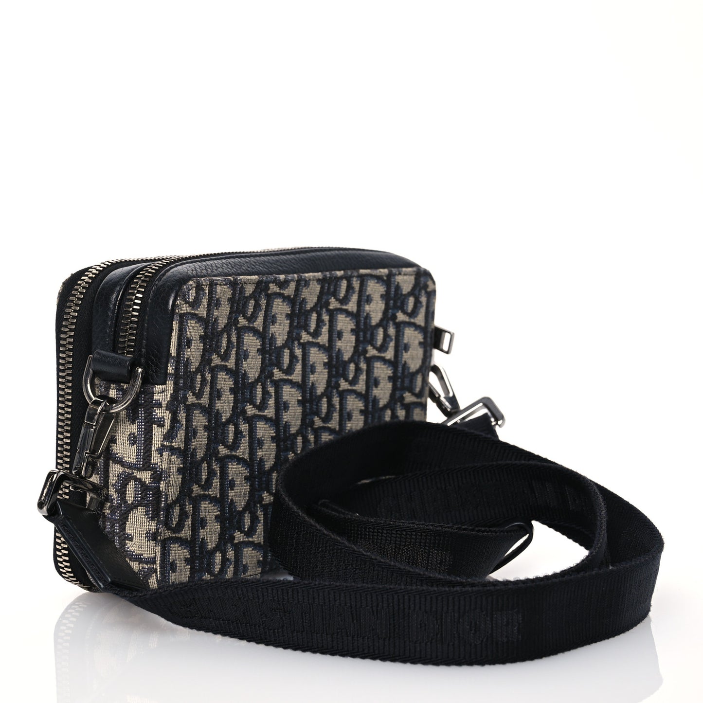 Oblique Pouch Navy Blue