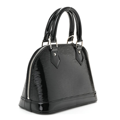 Louis Vuitton Epi Electric Alma BB Black 3 of 11