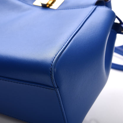Fendi Nappa Mini Peekaboo Iconic Satchel Bleuette 12 of 13
