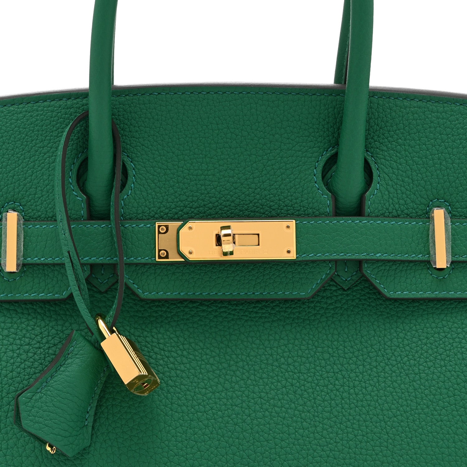 Hermes Togo Birkin 30 Vert Vertigo 8 of 11