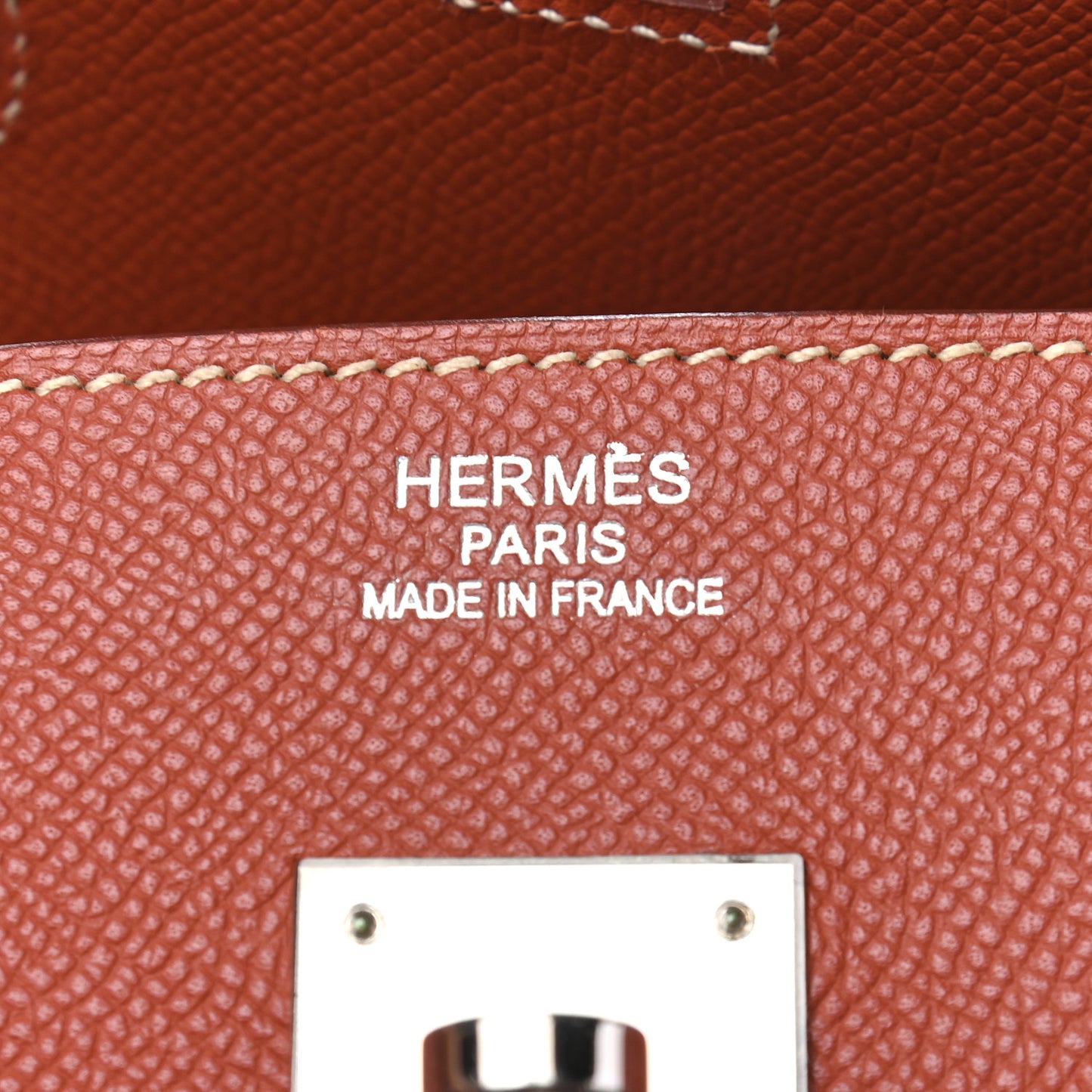 Epsom Candy Birkin 35 Brique Orange