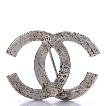 Chanel Pearl CC Brooch Pin Silver 3 of 4