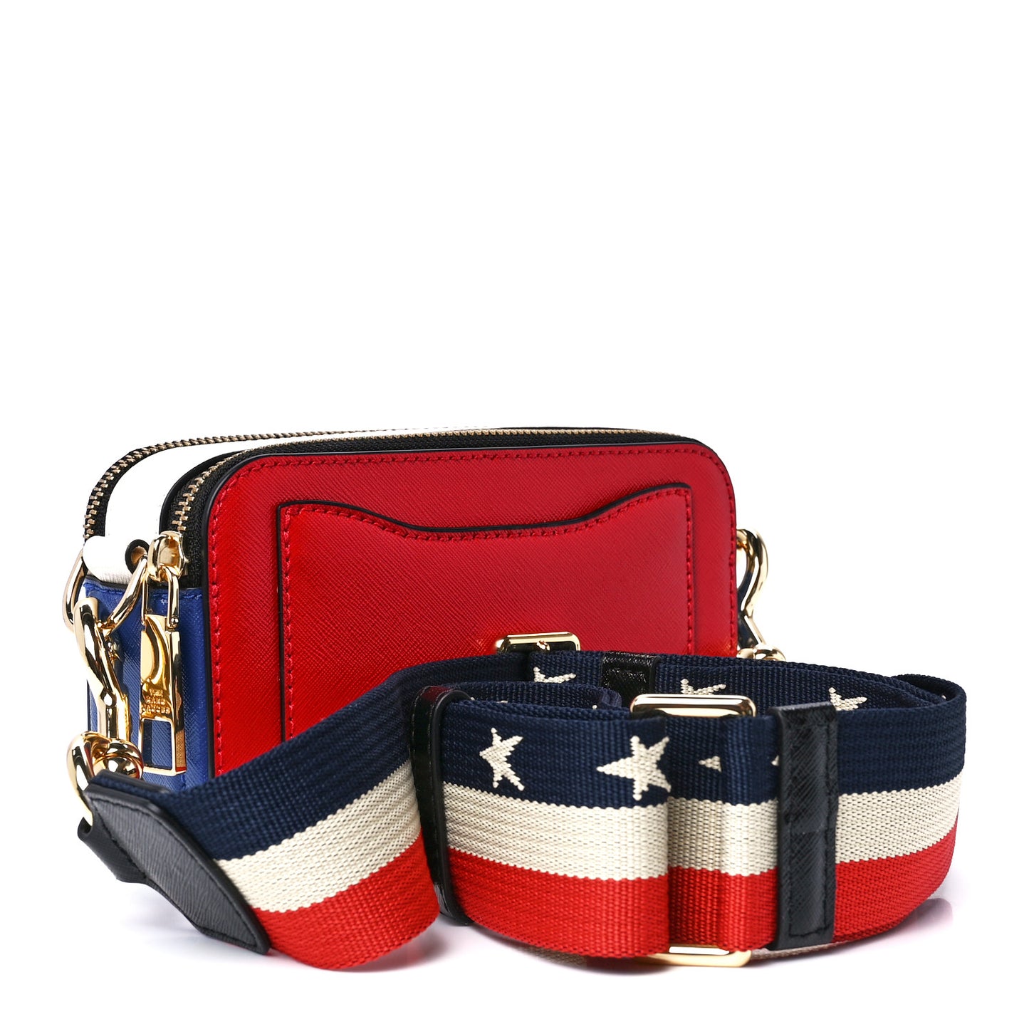 Saffino Small Snapshot Colour Block Camera Bag Red Pepper Multicolor