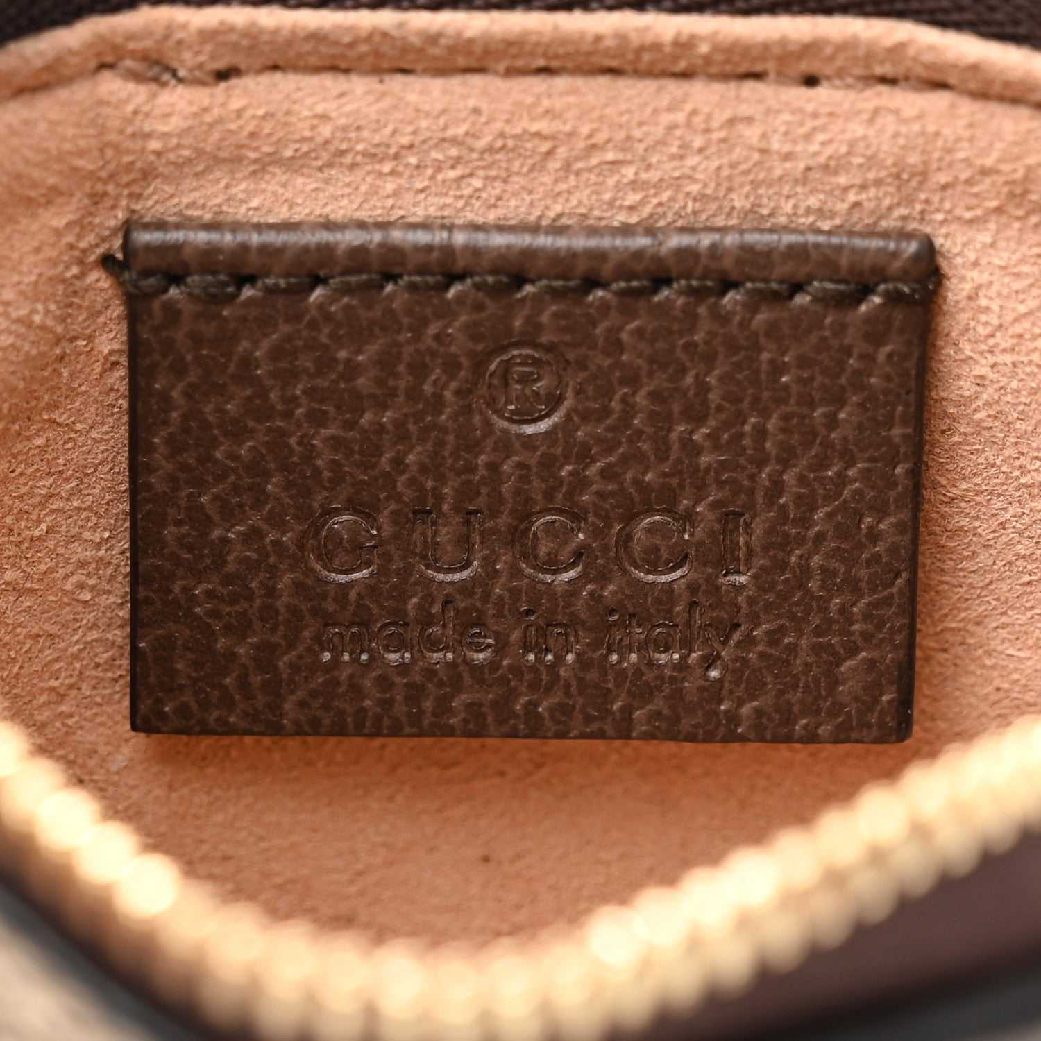 Gucci GG Supreme Monogram Web Ophidia Key Case Beige New Acero 6 of 7