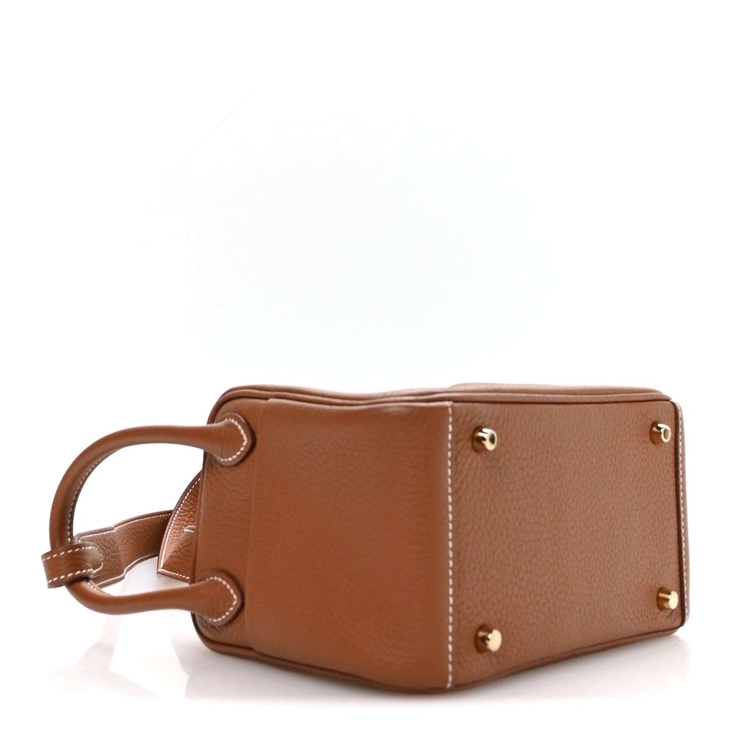 Taurillon Clemence Mini Lindy 20 Gold