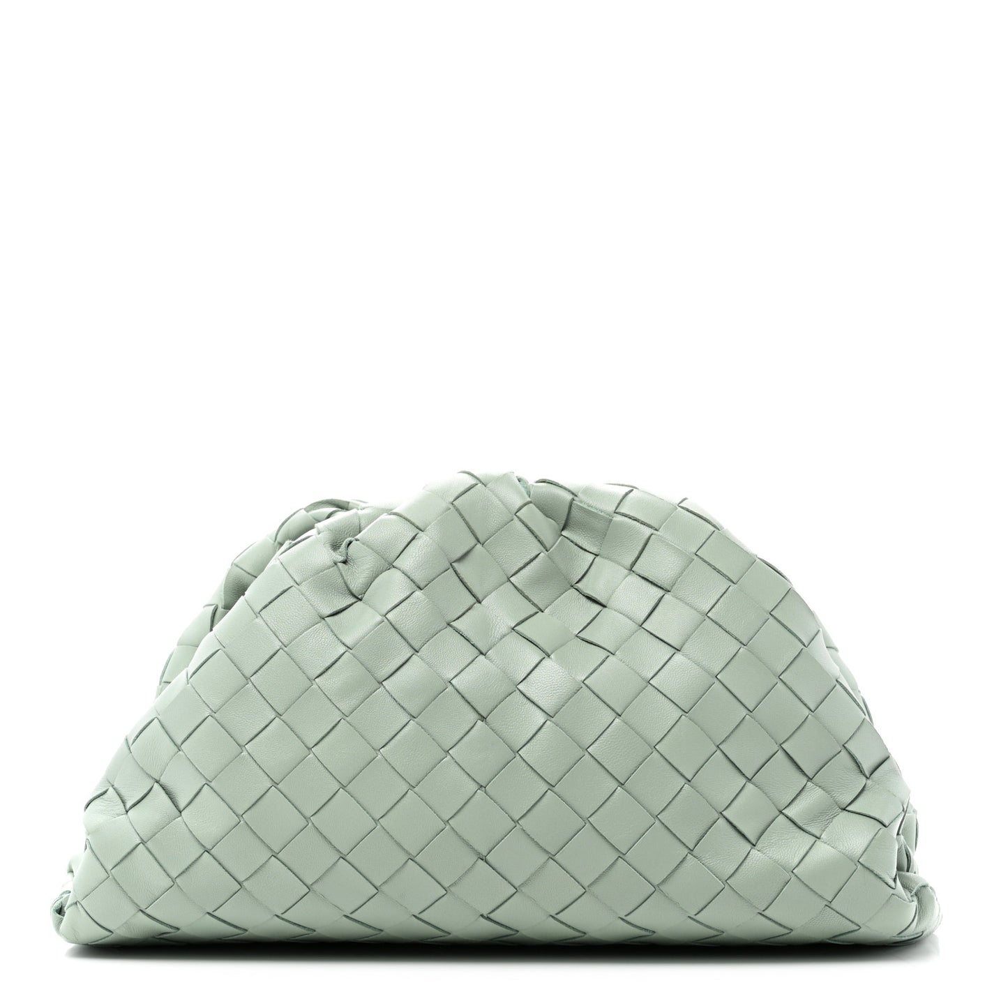 Nappa Intrecciato Teen Pouch Sage