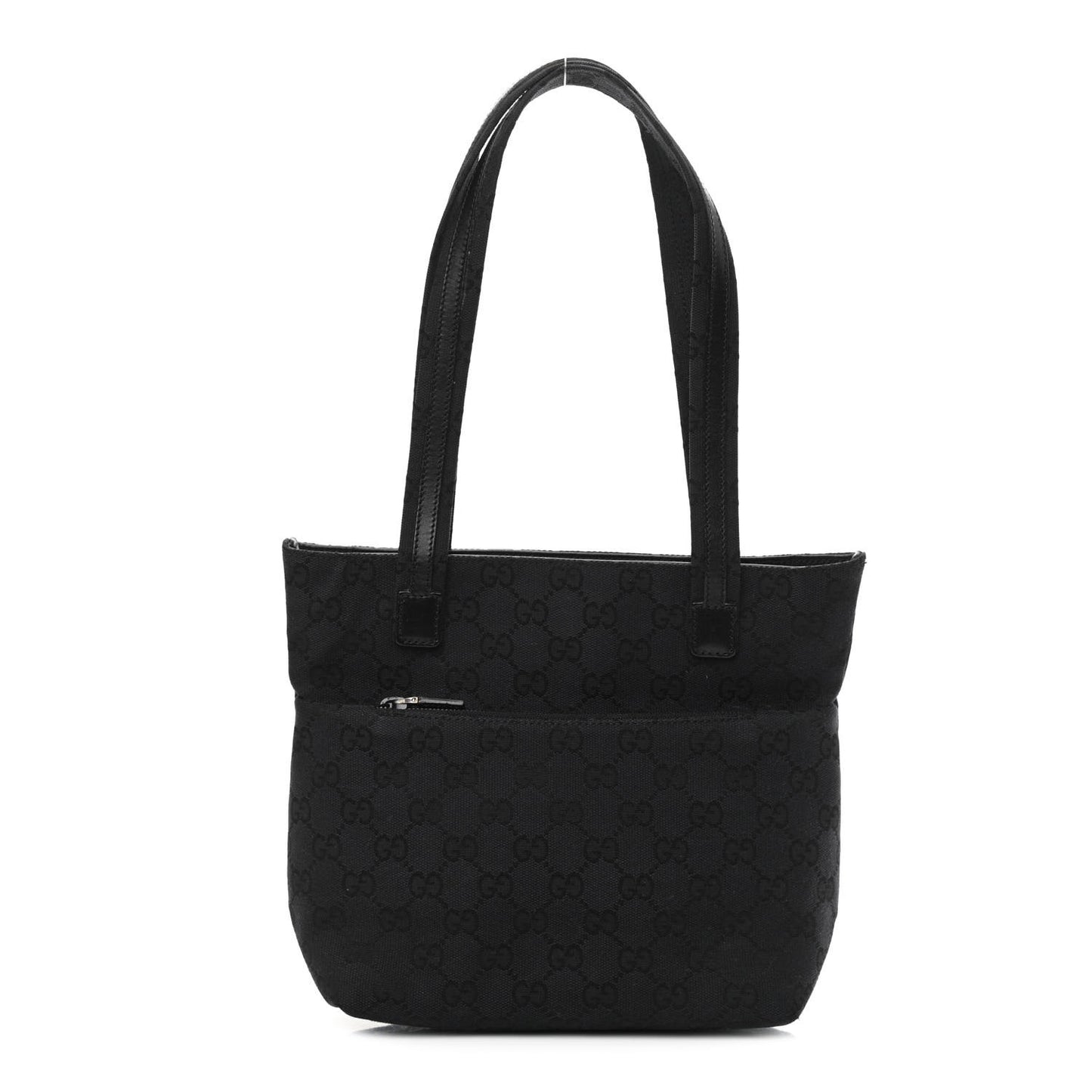 GG Plus Small Monogram Tote Black