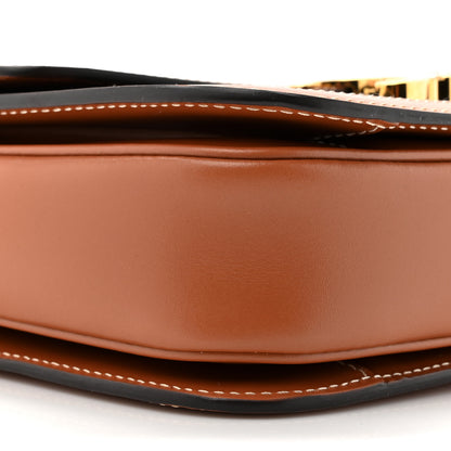 Celine Triomphe Canvas Calfskin Medium Triomphe Bag Tan 11 of 11