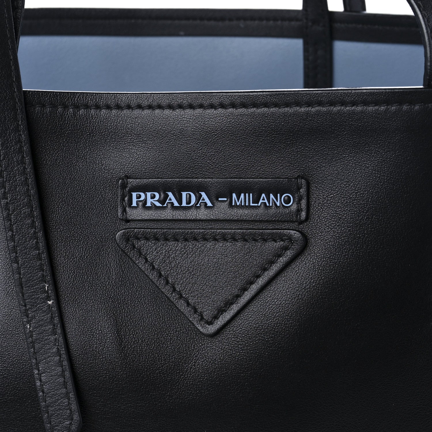 Prada Grace Lux Light Small Concept Shopper Tote Black Astrale 9 of 14