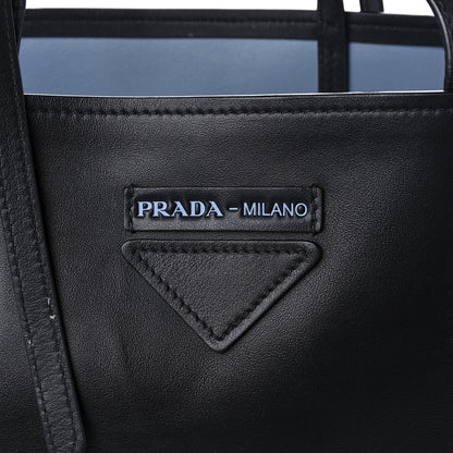 Prada Grace Lux Light Small Concept Shopper Tote Black Astrale 9 of 14