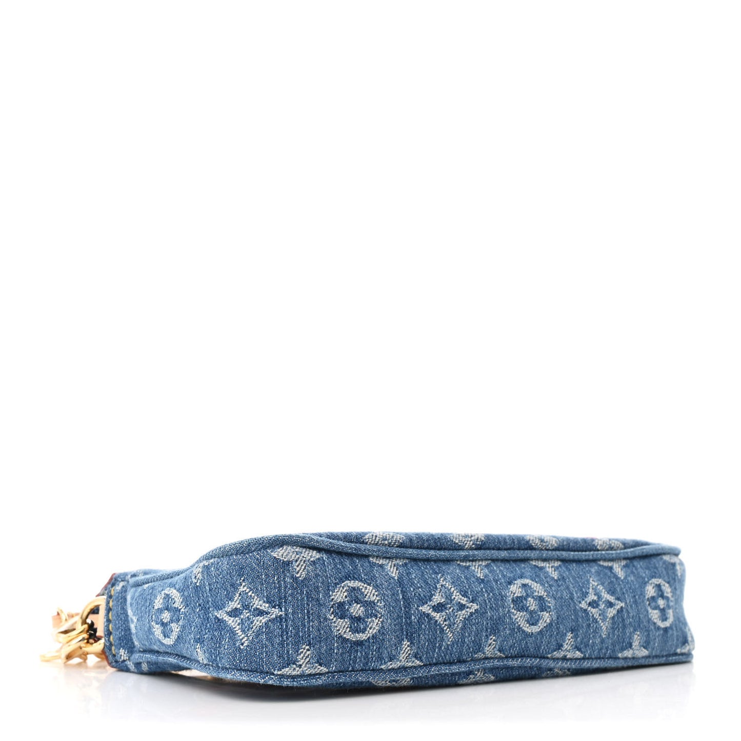 LV X TM Monogram Denim Cerises Pochette Accessories Blue