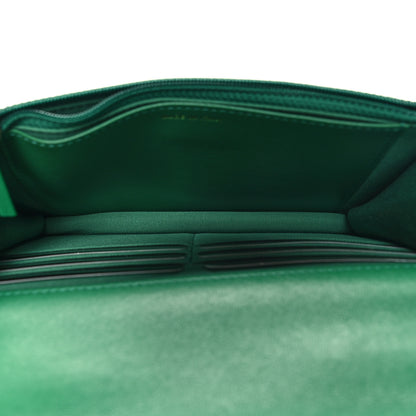 Chanel Lambskin Quilted Chanel 19 Wallet On Chain WOC Green 5 of 13