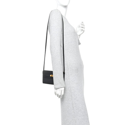 Hermes Epsom Kelly Wallet To Go Black 2 of 11