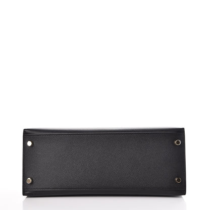 Hermes Epsom Kelly Sellier 28 Black 7 of 39