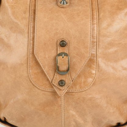 Balenciaga Chevre Classic Hardware Shrug Hobo Caramel 8 of 9