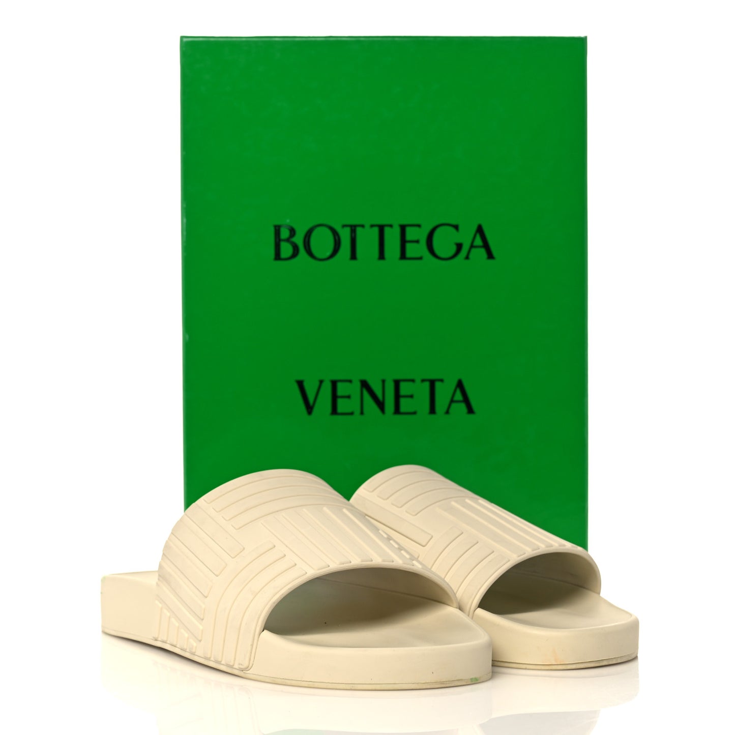 Rubber Carpet Slider Sandals 39 Sea Salt