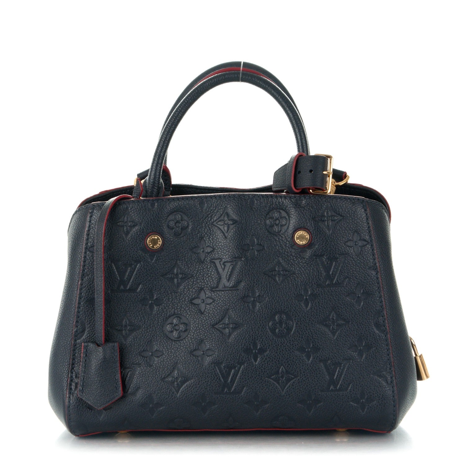 Louis Vuitton Empreinte Montaigne BB Marine Rouge 1 of 7