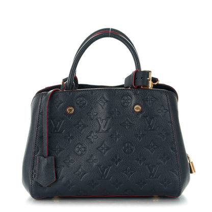 Louis Vuitton Empreinte Montaigne BB Marine Rouge 1 of 7