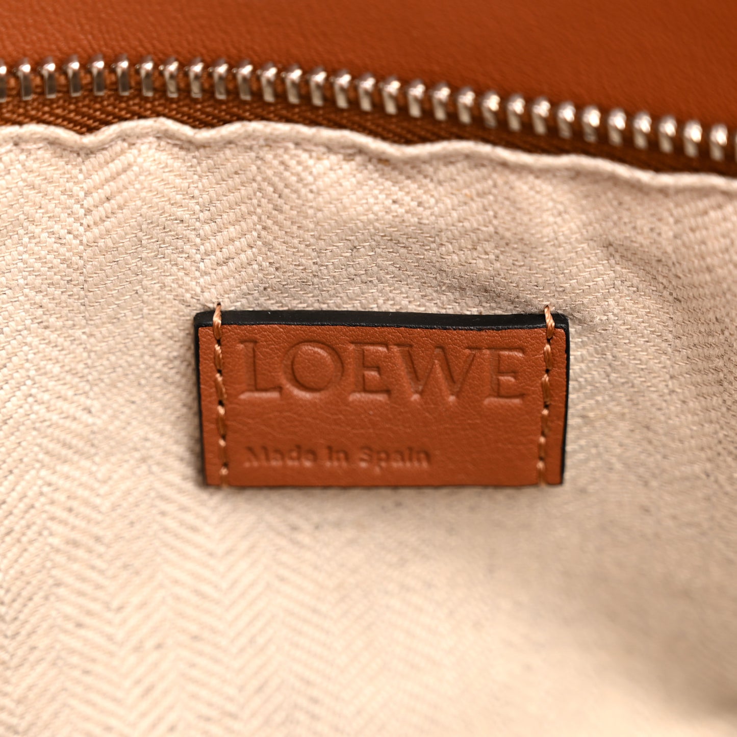 Calfskin Medium Puzzle Bag Tan