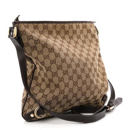 Gucci Monogram Abbey Messenger Bag Dark Brown 2 of 9