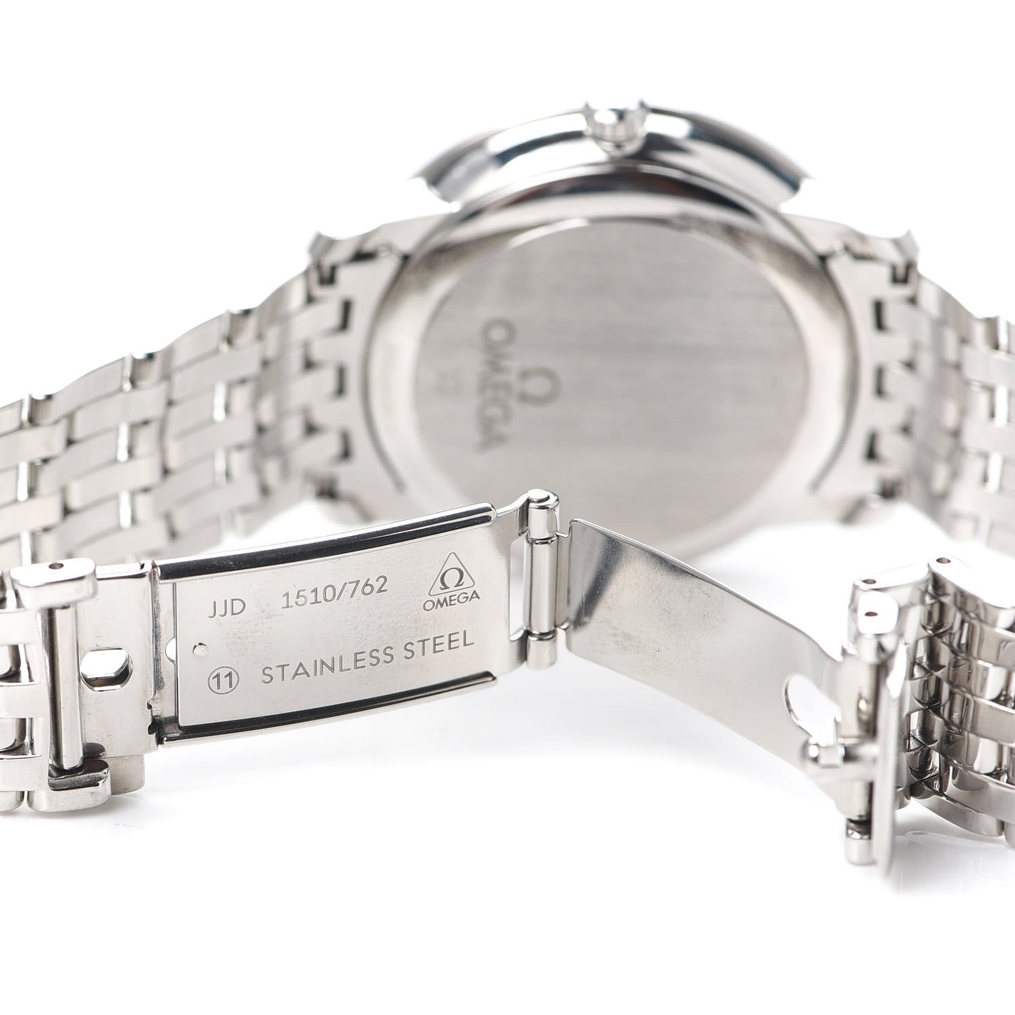 Stainless Steel 37mm De Ville Prestige Co-Axial Automatic Watch Blue 424.10.37.20.03.001
