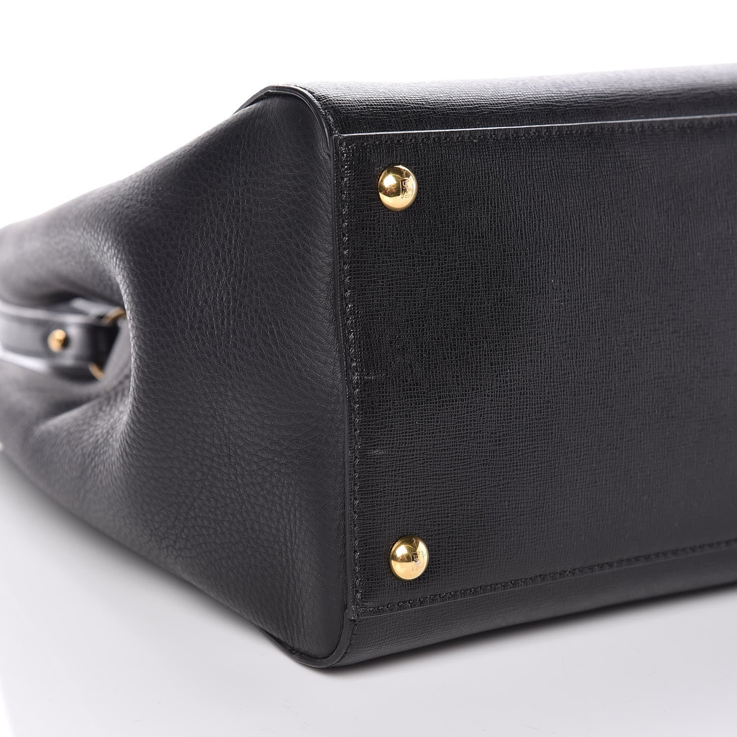Fendi Vitello Elite Regular 2Jours Tote Black 10 of 12