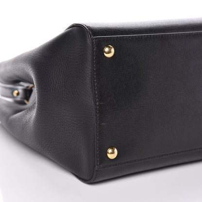 Fendi Vitello Elite Regular 2Jours Tote Black 10 of 12