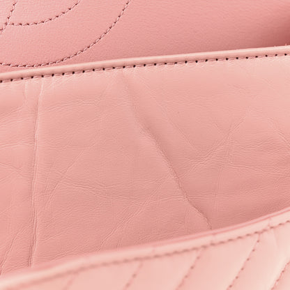 Chanel Aged Calfskin Chevron Quilted 2.55 Reissue 226 Flap Light Pink 11 of 17