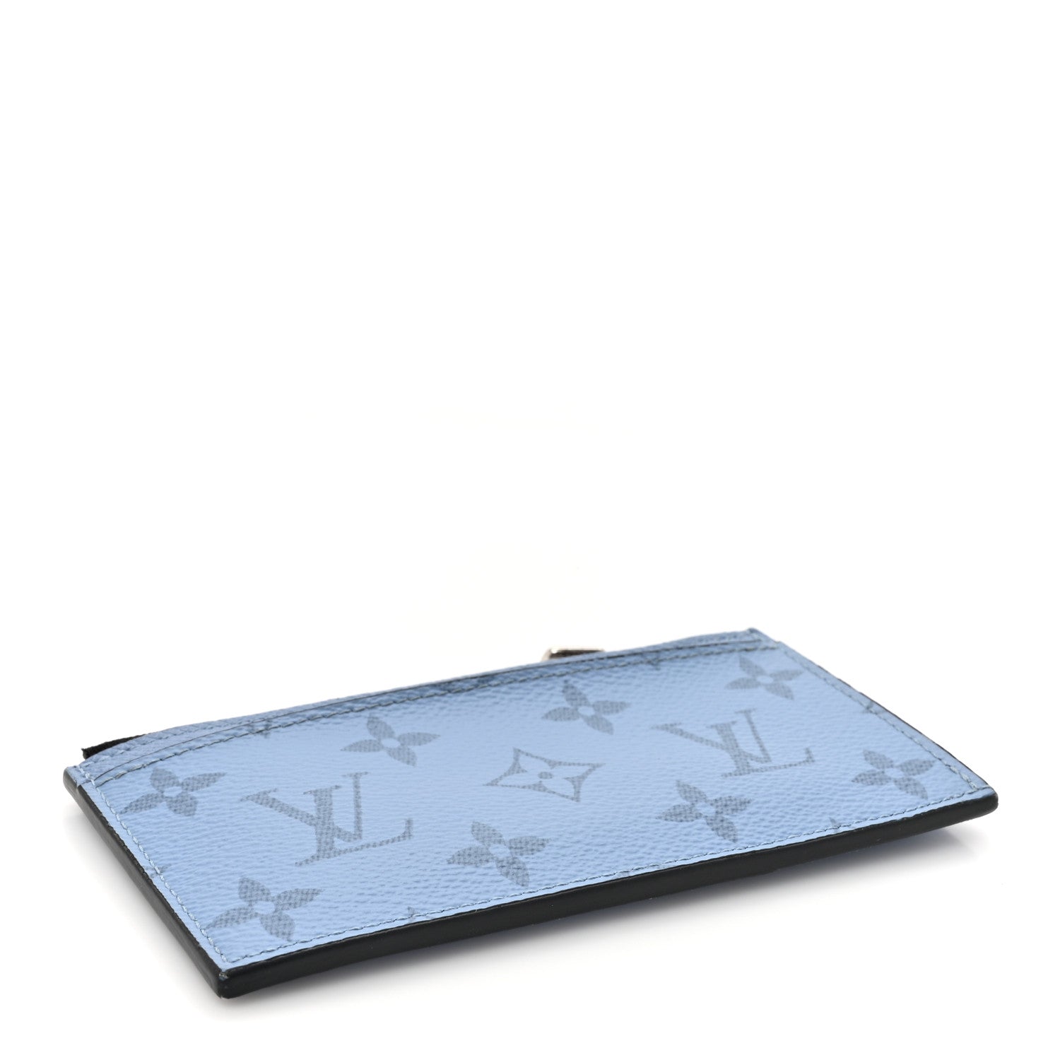 Louis Vuitton Taigarama Coin Card Holder Denim 5 of 12