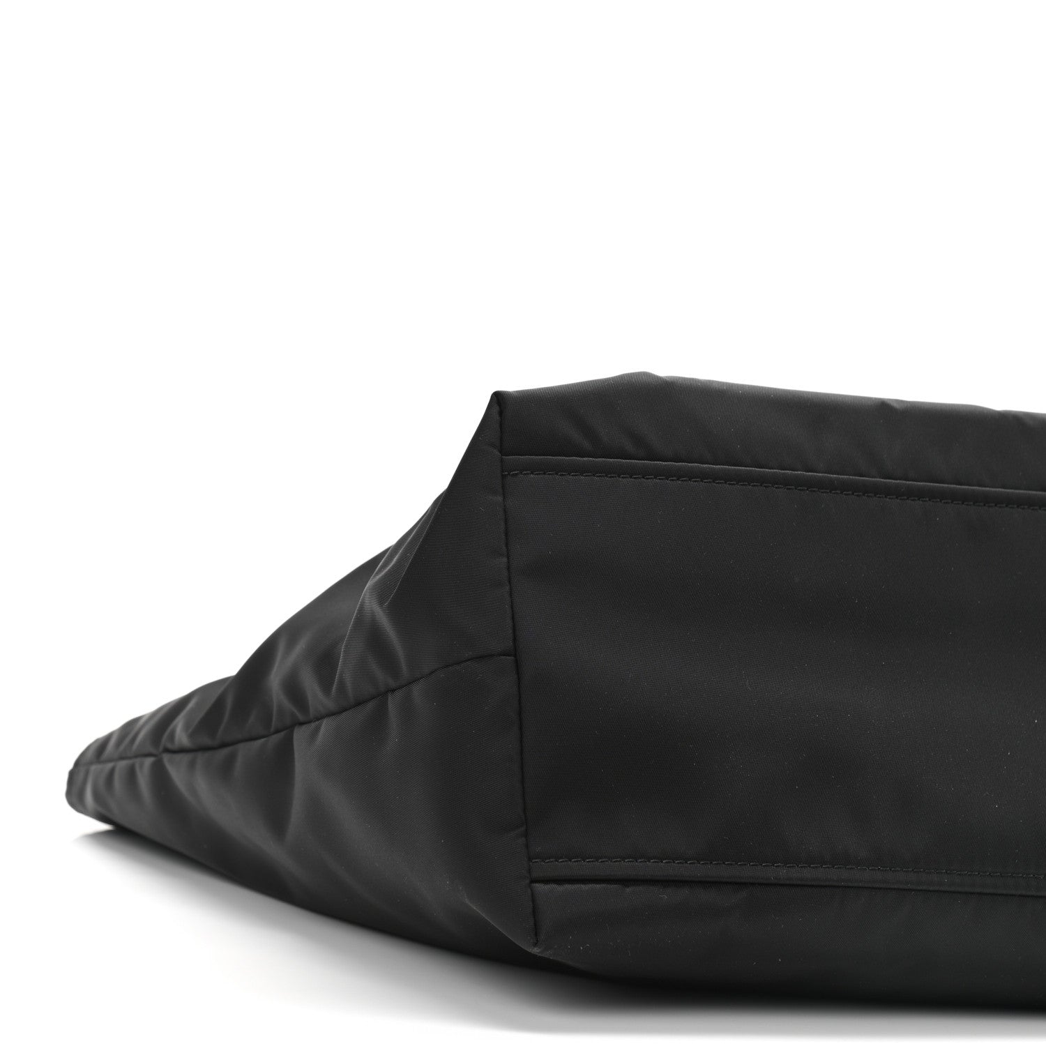 Prada Tessuto Nylon Vela Saffiano Tote Black 7 of 8