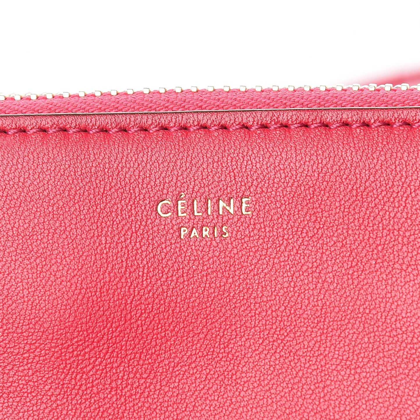 Lambskin Large Trio Crossbody Bag Fuchsia