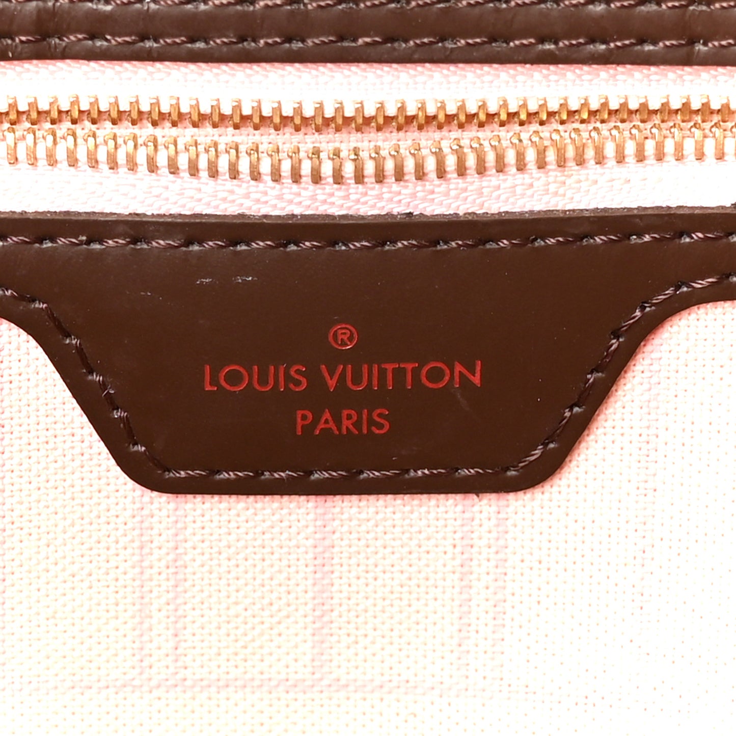 Damier Ebene Neo Neverfull MM Rose Ballerine
