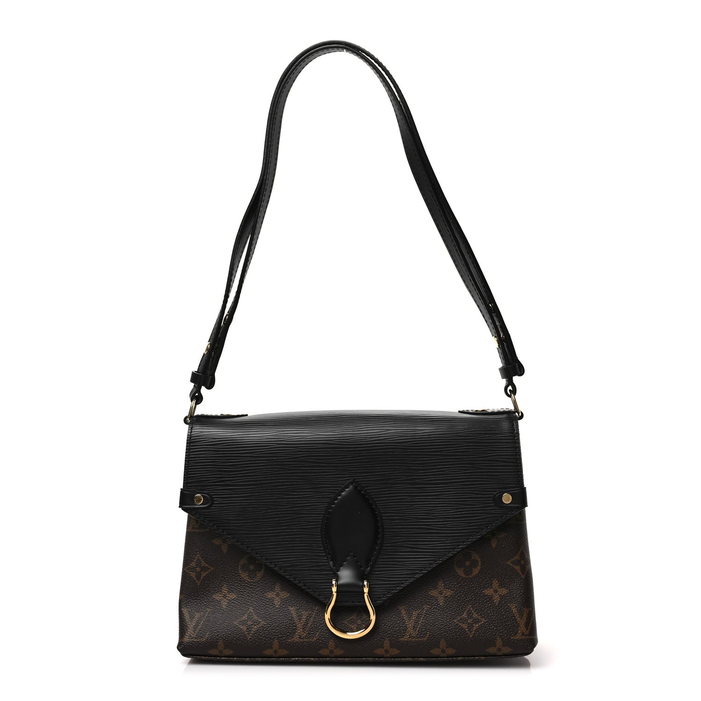 Epi Monogram Saint Michel Black
