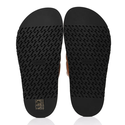 Hermes Nappa Extra Sandals 36 Gold 5 of 9