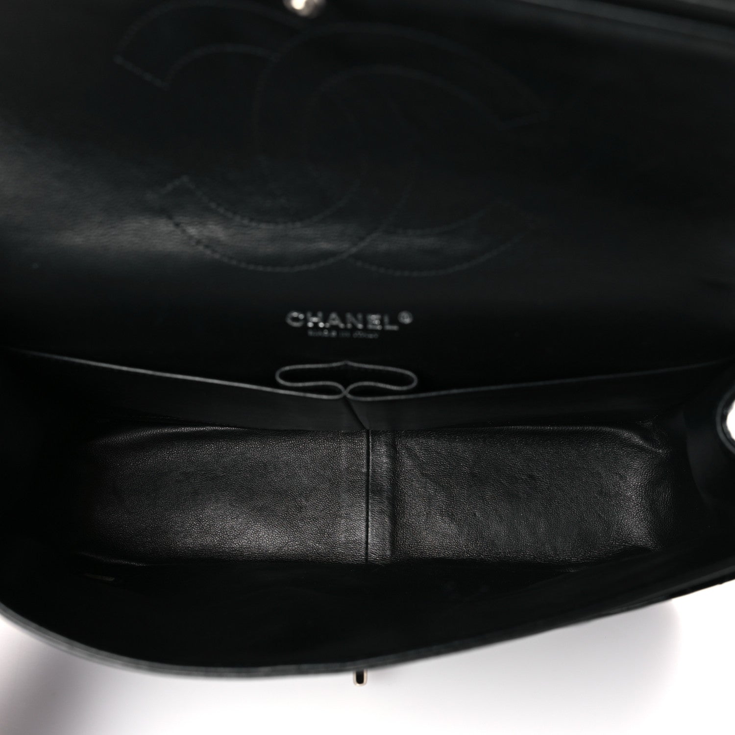 Chanel Patent Quilted Jumbo Double Flap Black 5 of 10