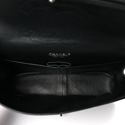 Chanel Patent Quilted Jumbo Double Flap Black 5 of 10