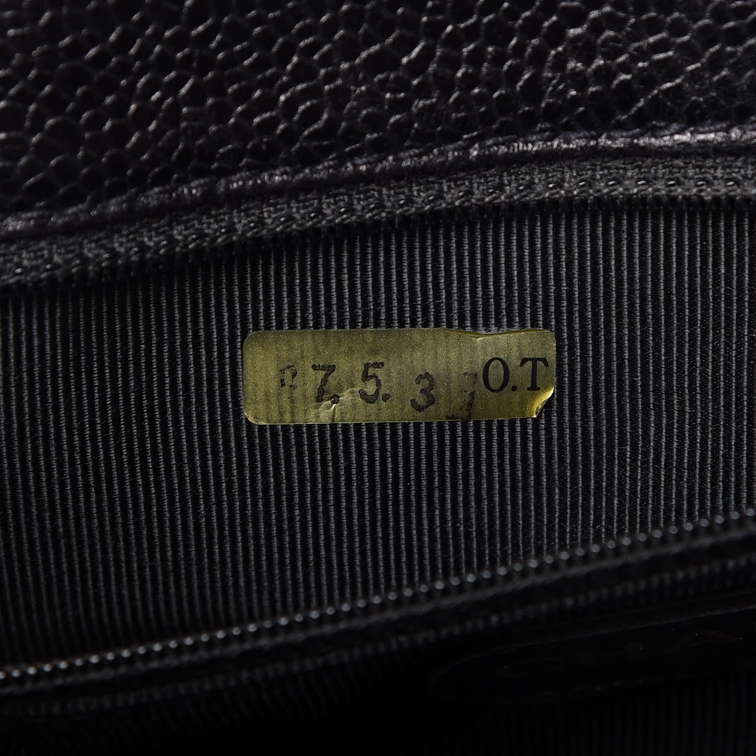 Chanel Caviar Shoulder Bag Black 7 of 10