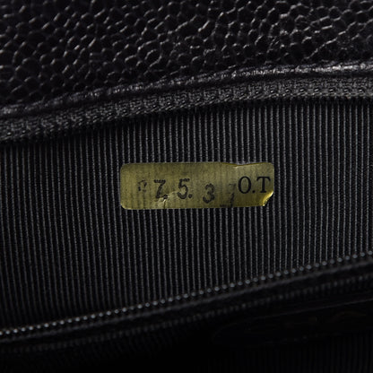 Chanel Caviar Shoulder Bag Black 7 of 10