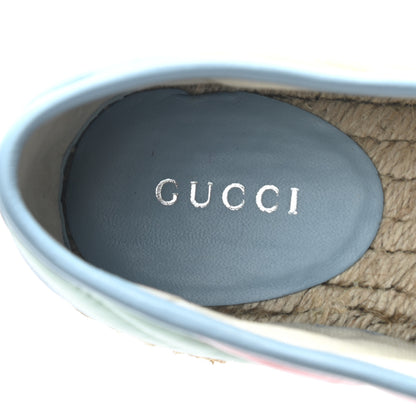 Gucci Nappa Matelasse Diagonal GG Marmont Espadrilles 38 Multicolor Pastel 6 of 9