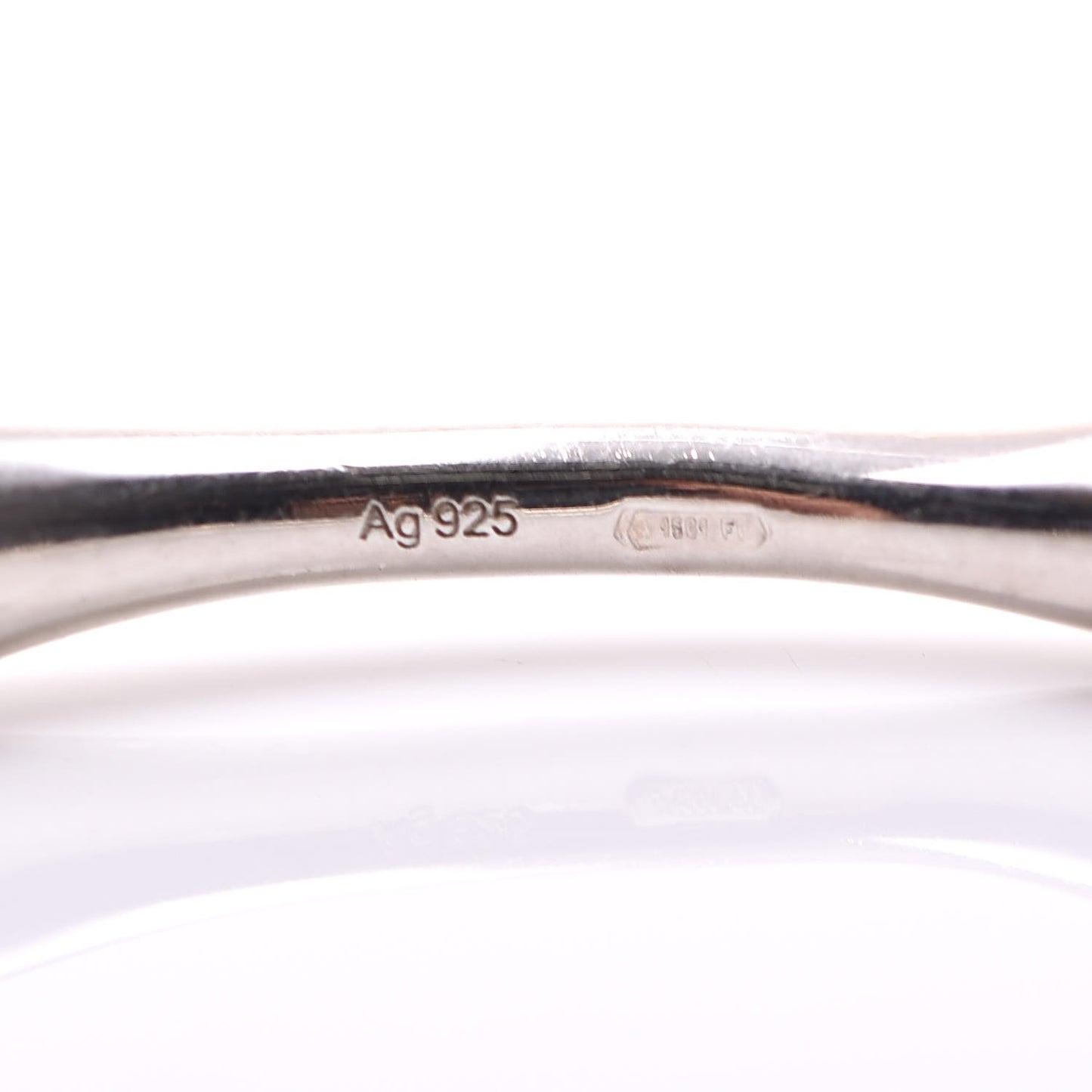 Sterling Silver Bamboo Hoop Earrings