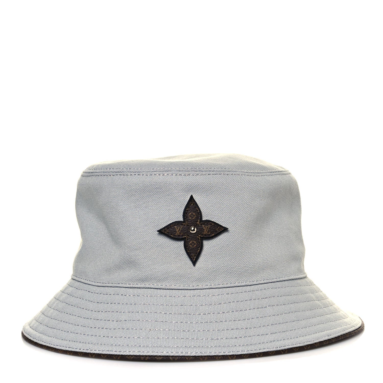 Louis Vuitton Canvas On Your Way Bob Bucket Hat M Grey 1 of 5