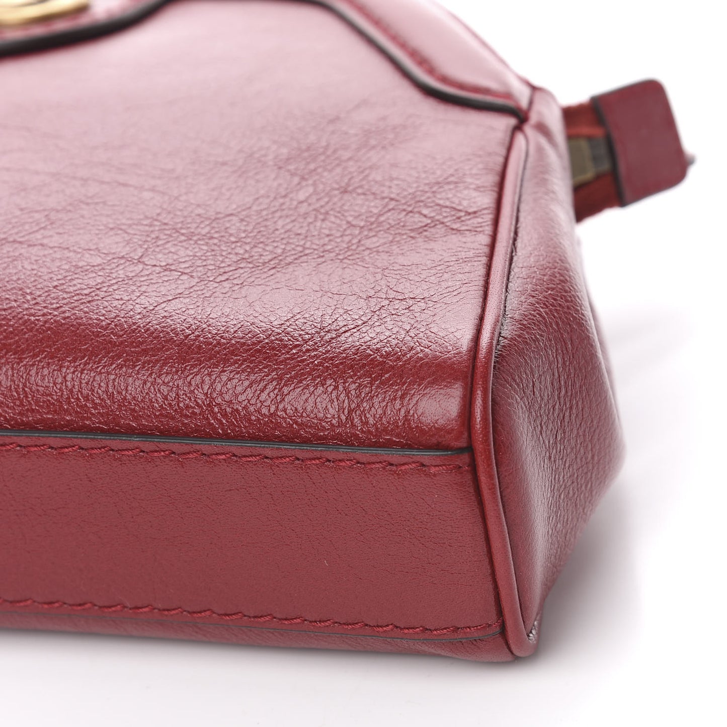 Piuma Lux Calfskin Small Re(Belle) Crossbody Bag Romantic Cerise
