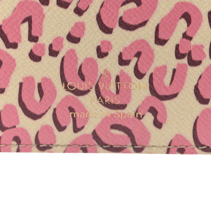 Louis Vuitton Monogram Leopard Insolite Wallet Blanc Corail 6 of 7
