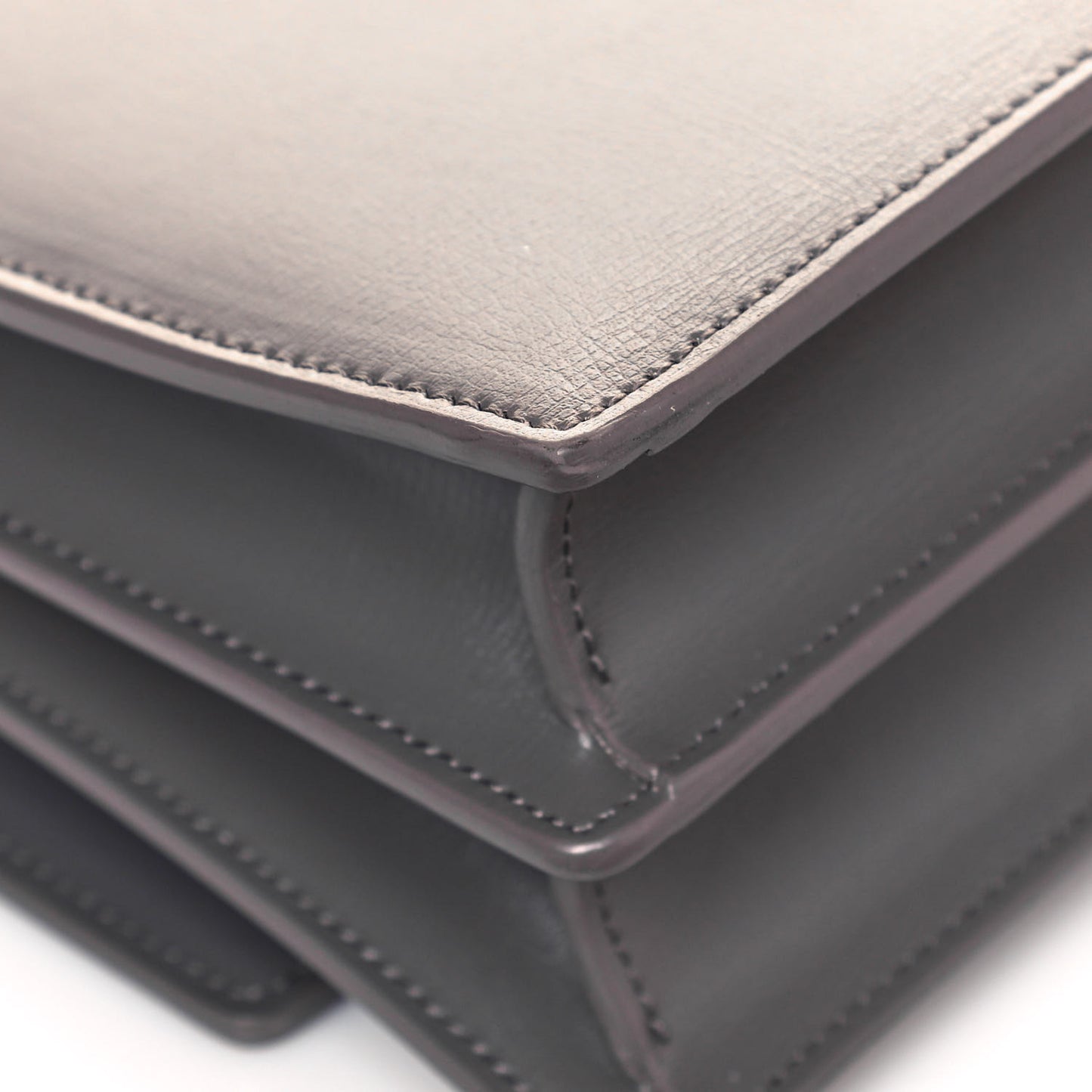 Calfskin Medium Monogram Sunset Fog