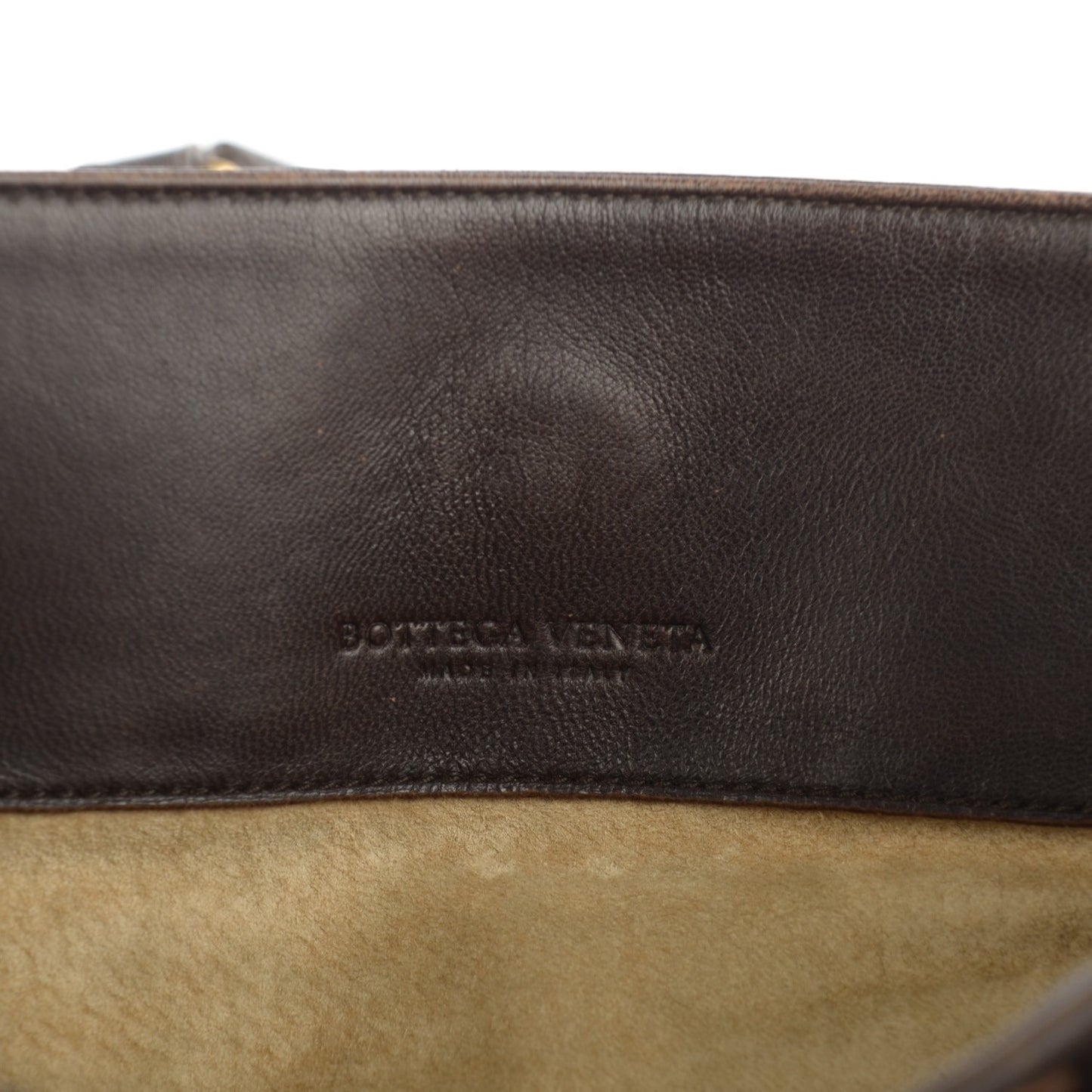 Nappa Intrecciato Medium Roma Tote Moro
