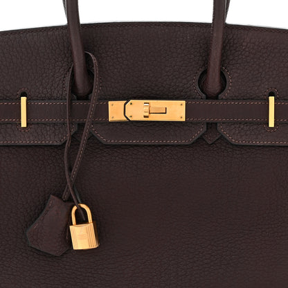 Hermes Fjord Birkin 35 Chocolate 8 of 10