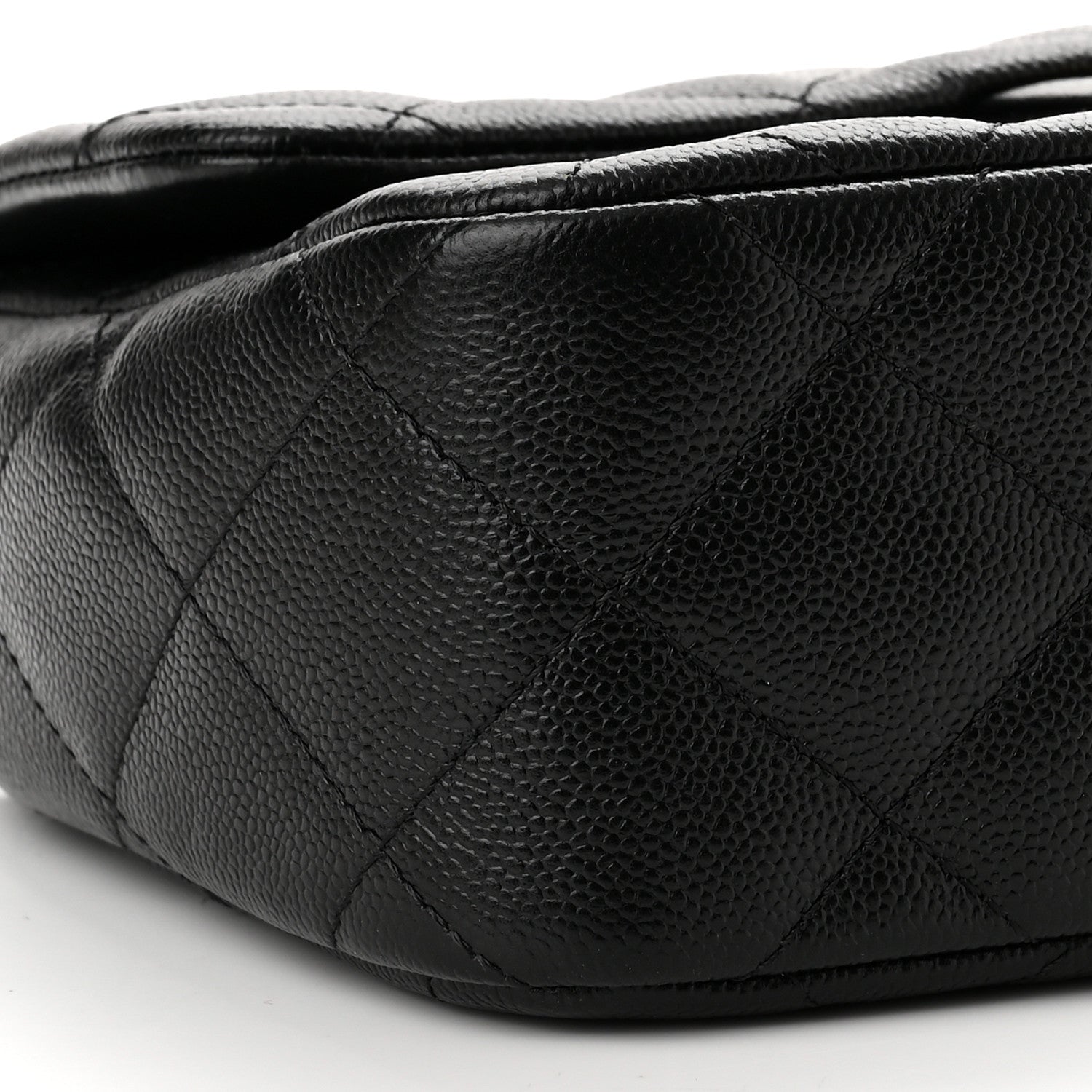 Chanel Caviar Quilted Sweetheart Flap Black 9 of 11